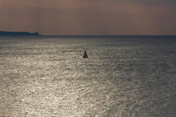 Fototapeta premium Landscapes in the Mediterranean on the coast of Sardinia, La Maddalena