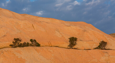 Summer Mediterranean landscapes around Sardinia