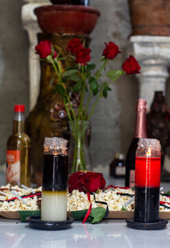 Oferenda para Pombo-gira da Quimbanda