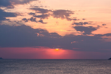 Summer Mediterranean landscapes around Sardinia