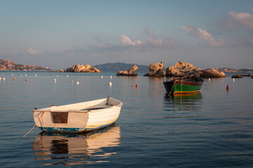 Obraz premium Summer Mediterranean landscapes around Sardinia