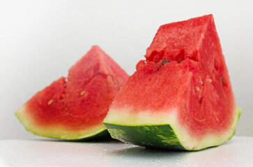 Trozos de sandía o patilla 