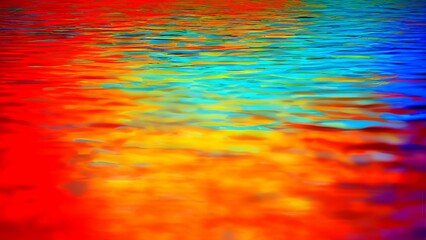 abstract colorful background with water