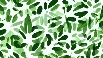 green leaves background