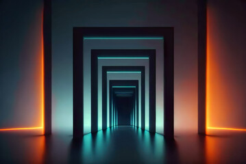 time, portal, creative, presentation, gradient, iridescent, prophetic, worship, sci fi, chroma