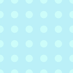 Blue dot pattern on blue background.