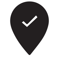 CHECKIN ICON, CHECK IN ICON, Location pin icon. Map pin place marker. Location icon. Map marker pointer icon set. GPS location symbol collection.