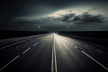 Fototapeta premium highway at night