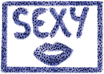 abstract animal skin pattern vector	
