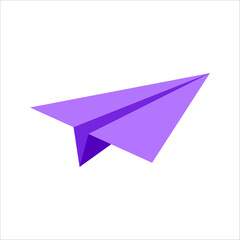 Fototapeta premium Purple Flat Origami