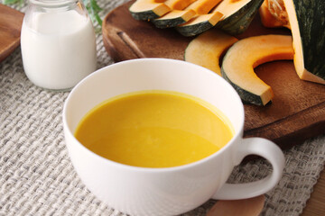 かぼちゃのカップスープ