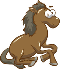 Horse png graphic clipart design