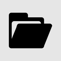 file icon. sign design trendy style illustration on white background..eps