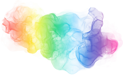 rainbow graphic material