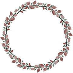 autumn floral wreath