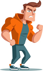 Angry young man