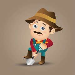 People Set - Profession - Farmer 