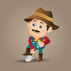 People Set - Profession - Farmer 