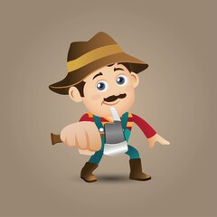 People Set - Profession - Farmer 