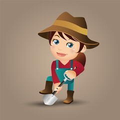 People Set - Profession - Farmer