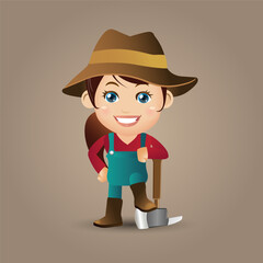 People Set - Profession - Farmer