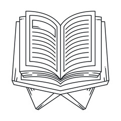 koran sacred book open