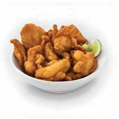  fish fillet, breaded chicken fillet