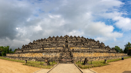 Bhuddist Borobodur Temple in Indonesia