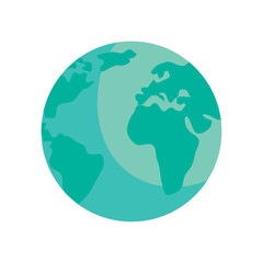 green world planet earth