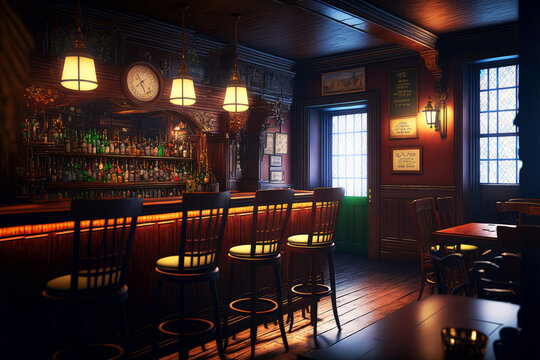 Old School Irish Pub, Generative AI