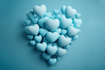 Valentine's Day: A Romantic Concept of Love. Generative AI