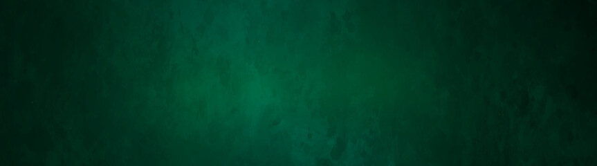 Dark green backdrop concrete wall texture background banner pattern. Dark black green texture chalk board and grunge banner background. classroom board wall texture background.