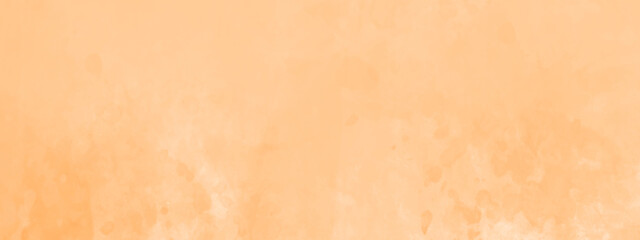 Abstract soft yellow center and orange vintage texture background. Soft orange handmade vintage texture design. Abstract banner and canvas design, texture of watercolor.