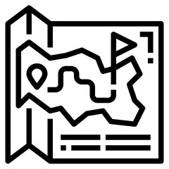 map line icon style