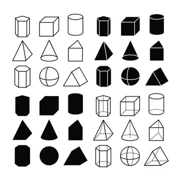 Basic geometric shapes element