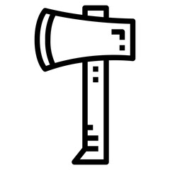 axe line icon style