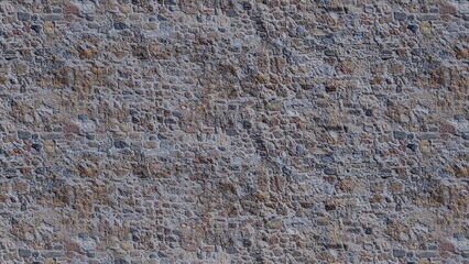 pattern gray brown yellow color of modern or old style design decorative cracked real stone wall surface with cement