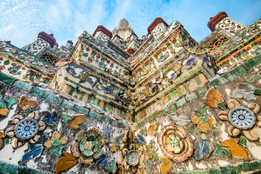 Wat Arun,Buddhist temple complex,Bangkok,Thailand,