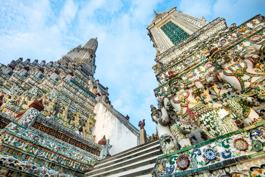 Wat Arun,Buddhist temple complex,Bangkok,Thailand,