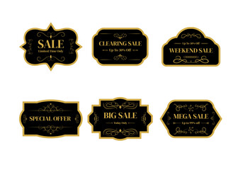 Sale banner templates design. Special offer tags. Super sale discounts. Flash sale discount. Mega sale offer. Big Sale. Special sale. Discount tag vector set