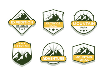 Obraz premium Explore Advanture symbol vector set
