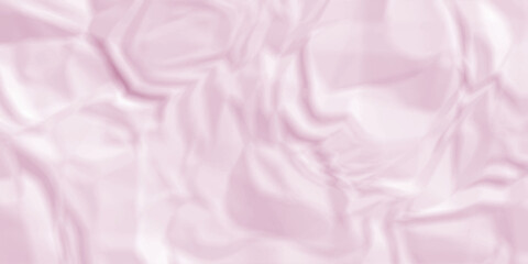 Pink paper crumpled texture. white fabric textured crumpled white paper background. panorama pink paper texture background, crumpled pattern texture backgrund.	