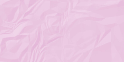 Pink paper crumpled texture. white fabric textured crumpled white paper background. panorama pink paper texture background, crumpled pattern texture backgrund.	