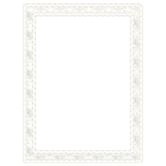 Beautiful floral lace  frames or borders in square, vertical rectangle and horizontal rectangle. Off white color, isolated with transparent background. 
