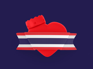 Thailand Heart Banner