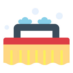 Brush flat icon style
