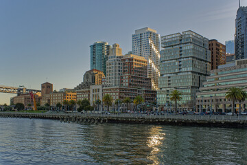 Obraz premium city skyline