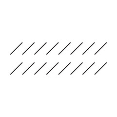 Monoline geometric shape effect isolated on white