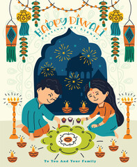 Happy Diwali Festival Of Lights