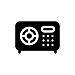 safety box glyph icon
